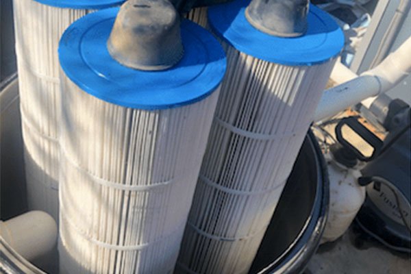 Las vegas, nevada pool filter cleaning